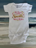 She Leaves Sparkle Infant Small (Size 14-18lbs)