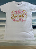 She Leaves Sparkle YXS (Size 5-6)