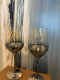 Mr. & Mrs. Wine Glasses 21oz
