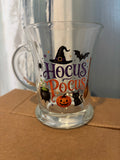 Hocus Pocus Glass Coffee Mug (13oz)